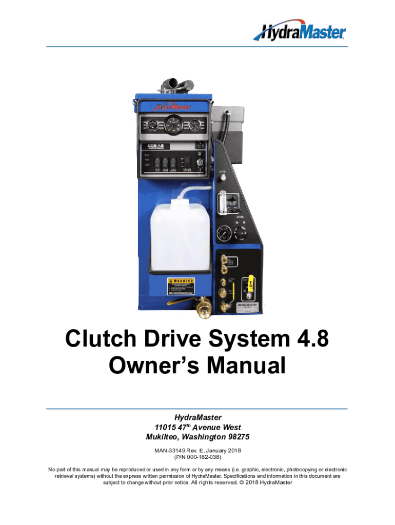 Fillable Online Zerorez Clutch Drive System 4.8 Chevy Owner's Manual