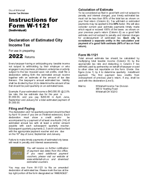 Fillable Online Instructions for Form W 1121 Fax Email Print pdfFiller Fillable Online Instructions for Form W 1121 Fax Email Print pdfFiller