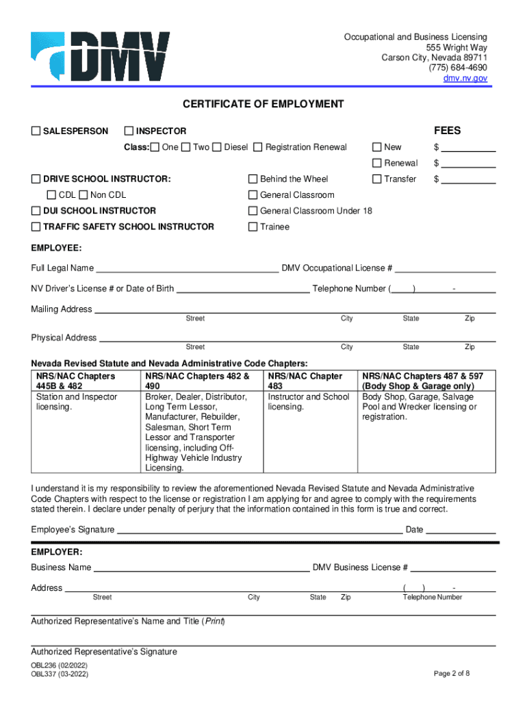 Vehicle Industry & Drive School Licensing Preview on Page 1