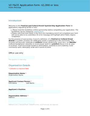 Form preview
