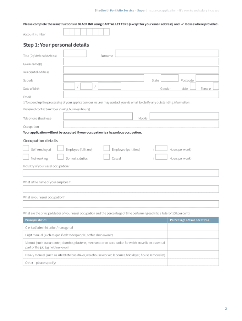 Form preview