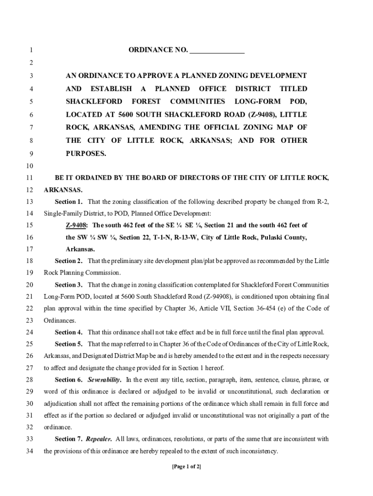 Fillable Online City of Greenland Zoning Ordinance Fax Email Print