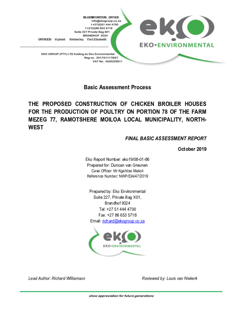 Fillable Online How to Build a 5000 Capacity Poultry House for Broilers