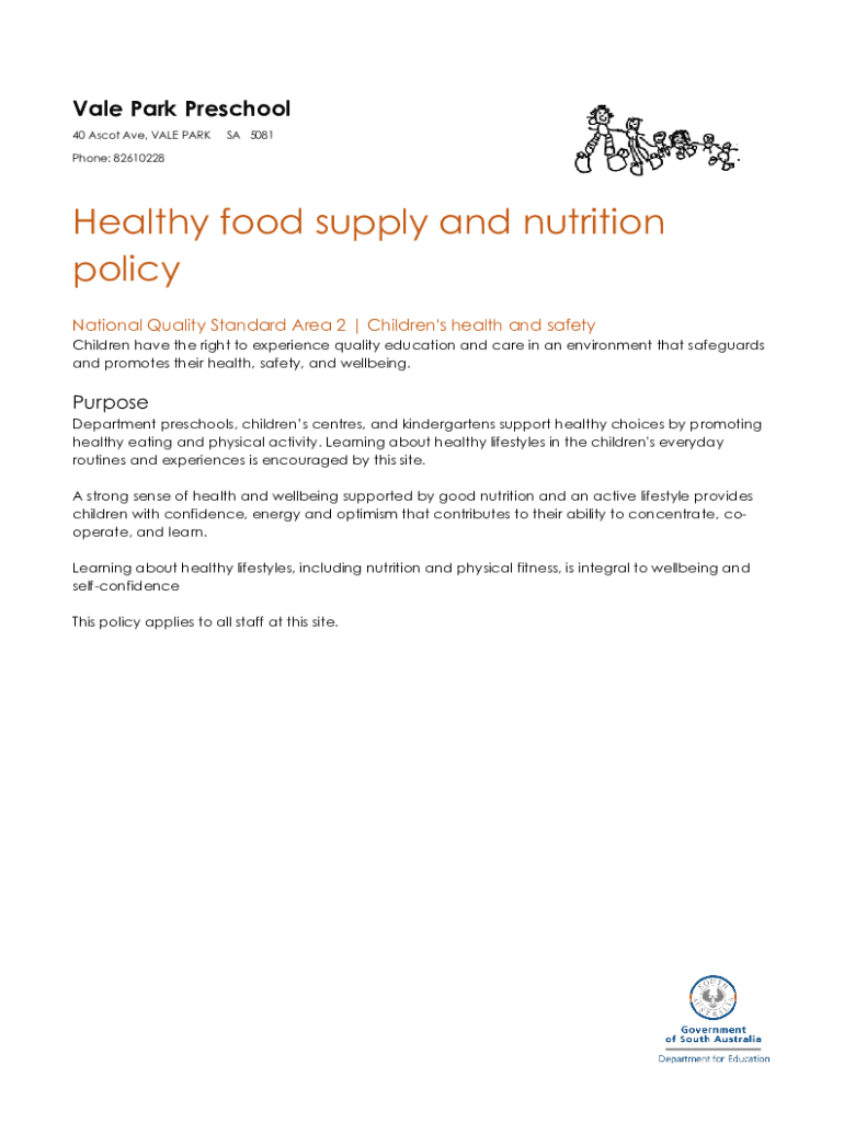 Fillable Online Education policy template Fax Email Print pdfFiller