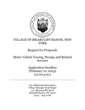 Towing Abandoned Vehicles - Deadline May 25,2023, US ...