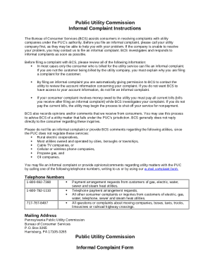 Know the PUC Complaint Process and Your Options