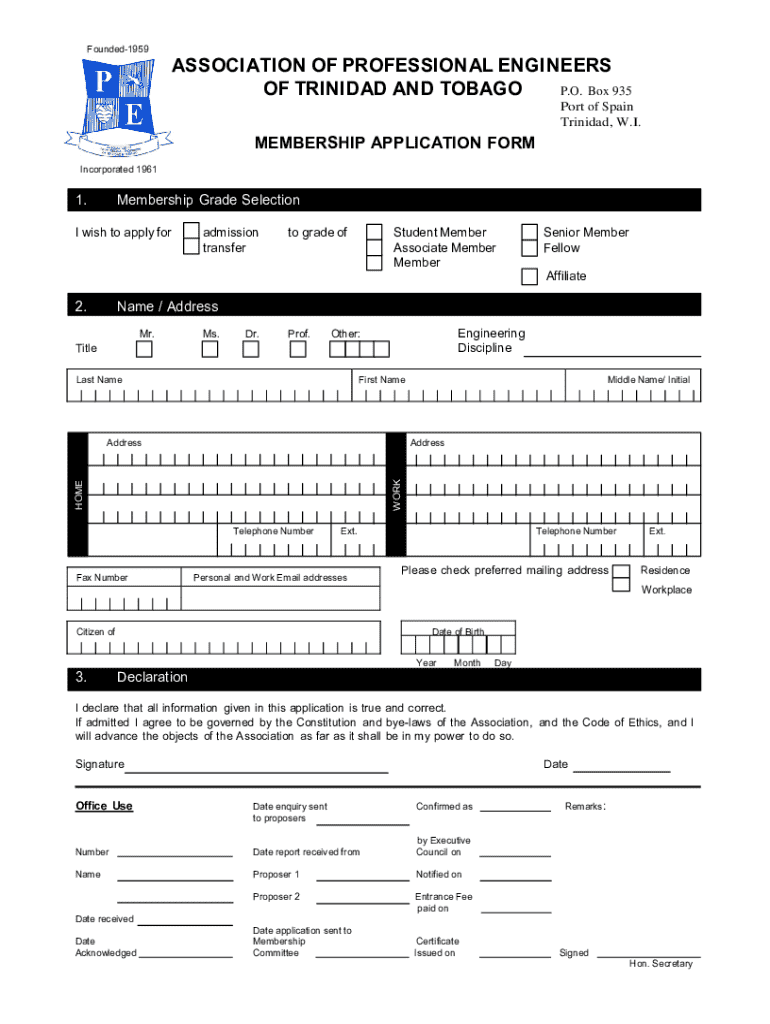 apett membership form Preview on Page 1