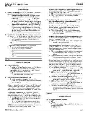 Adoption Agreement for 401(k) Plan