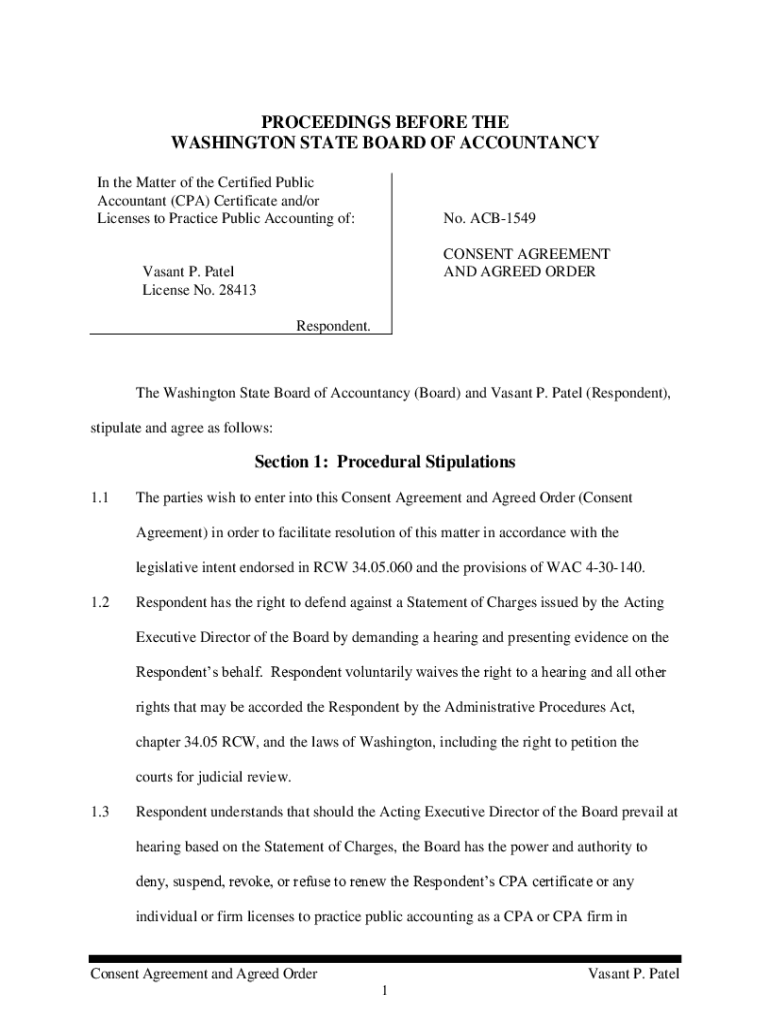Fillable Online Use of the Title Washington State Board of