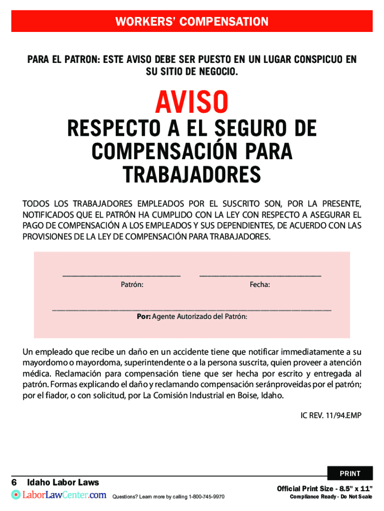 Completable En línea Free Federal Equal Employment Opportunity Poster ...