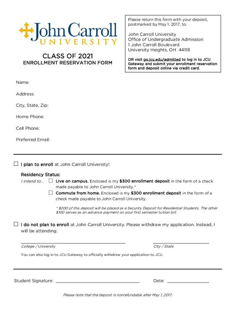 Fillable Online webmedia jcu Admission.jcu.edu login Login page Fax