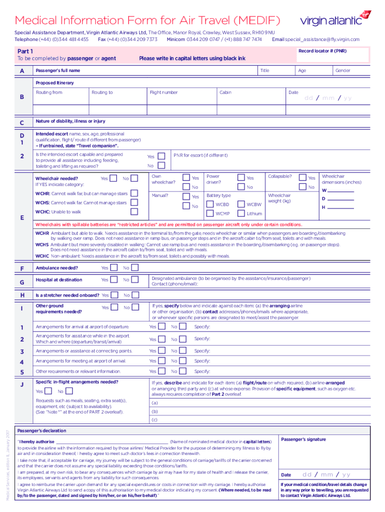 atlantic medif form Preview on Page 1