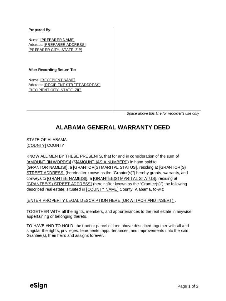 South Dakota Warranty Deed Doc Template pdfFiller