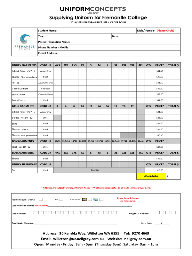 Form preview