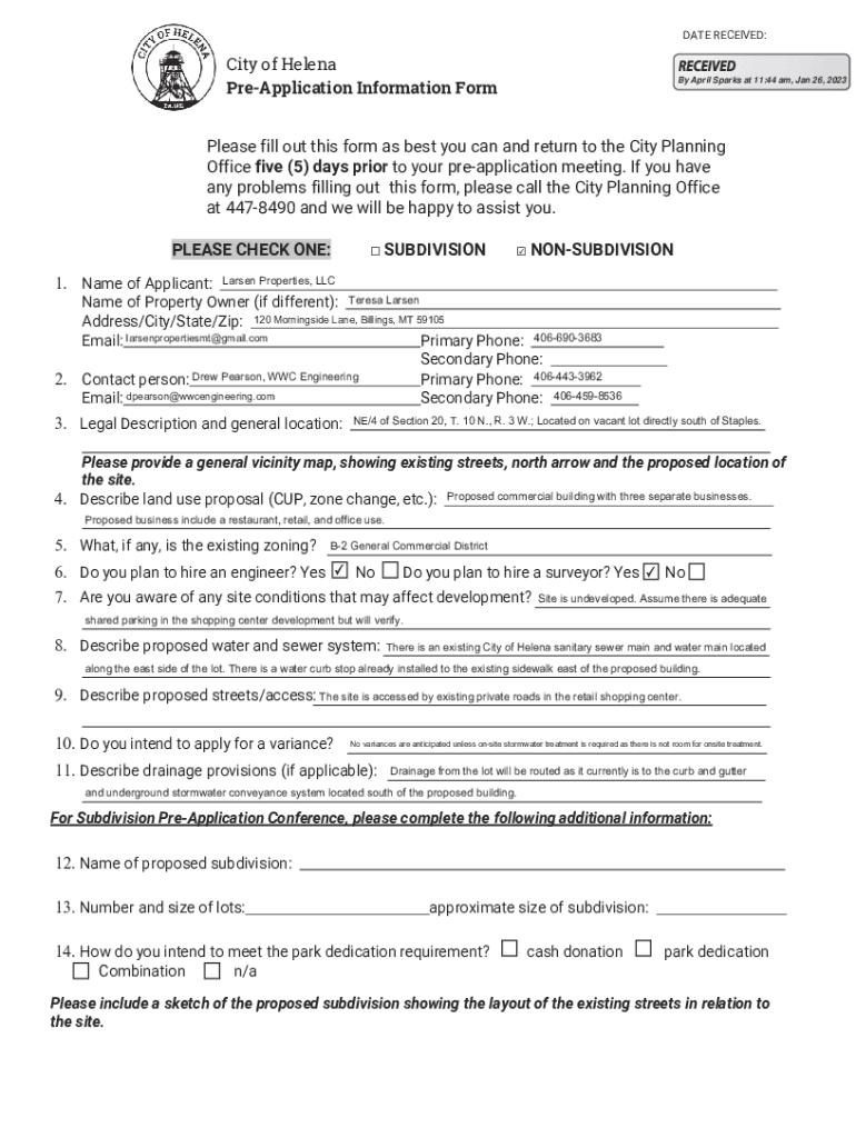 Form preview