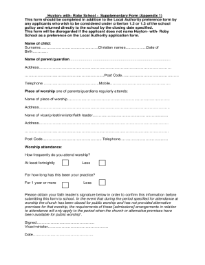 Form preview