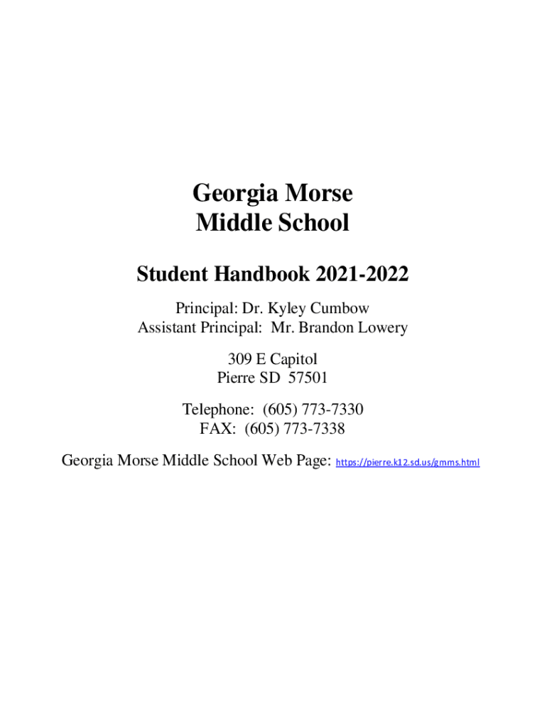 Fillable Online pierre k12 sd Morse Middle School 02 Fax
