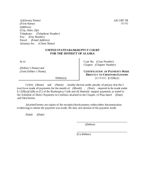 Notice Of Objection To Claim And Notice Of Hearing LBF-13 Doc Template ...