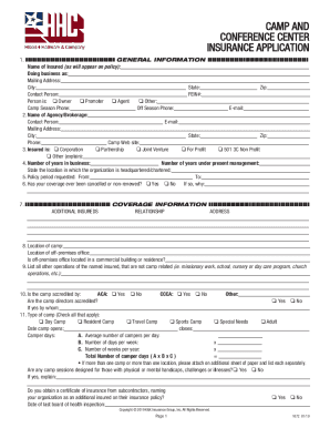 Amateur Sports &amp;amp; Recreation Insurance Request For Quote