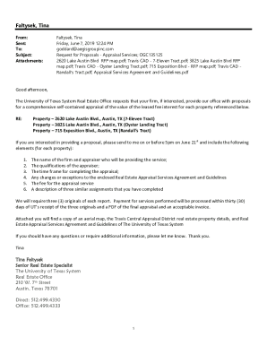 Fillable Online Real Estate Appraisal Services Fax Email Print - pdfFiller