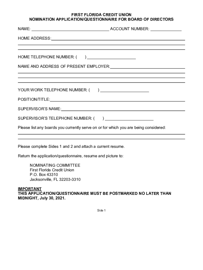 Fillable Online register of landmark properties nomination form Fax