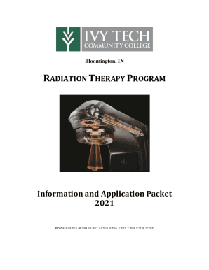 Radiation Therapy Program Ivy Tech Bloomington
