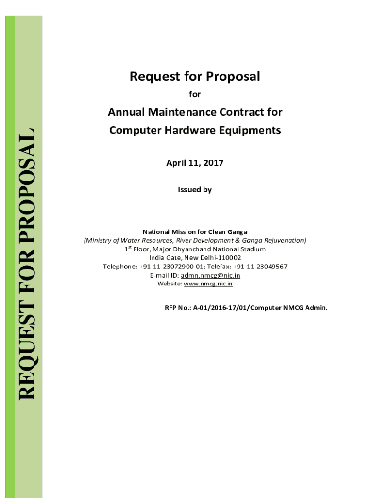 Fillable Online request for proposal (r.fp) for pc repair services ...