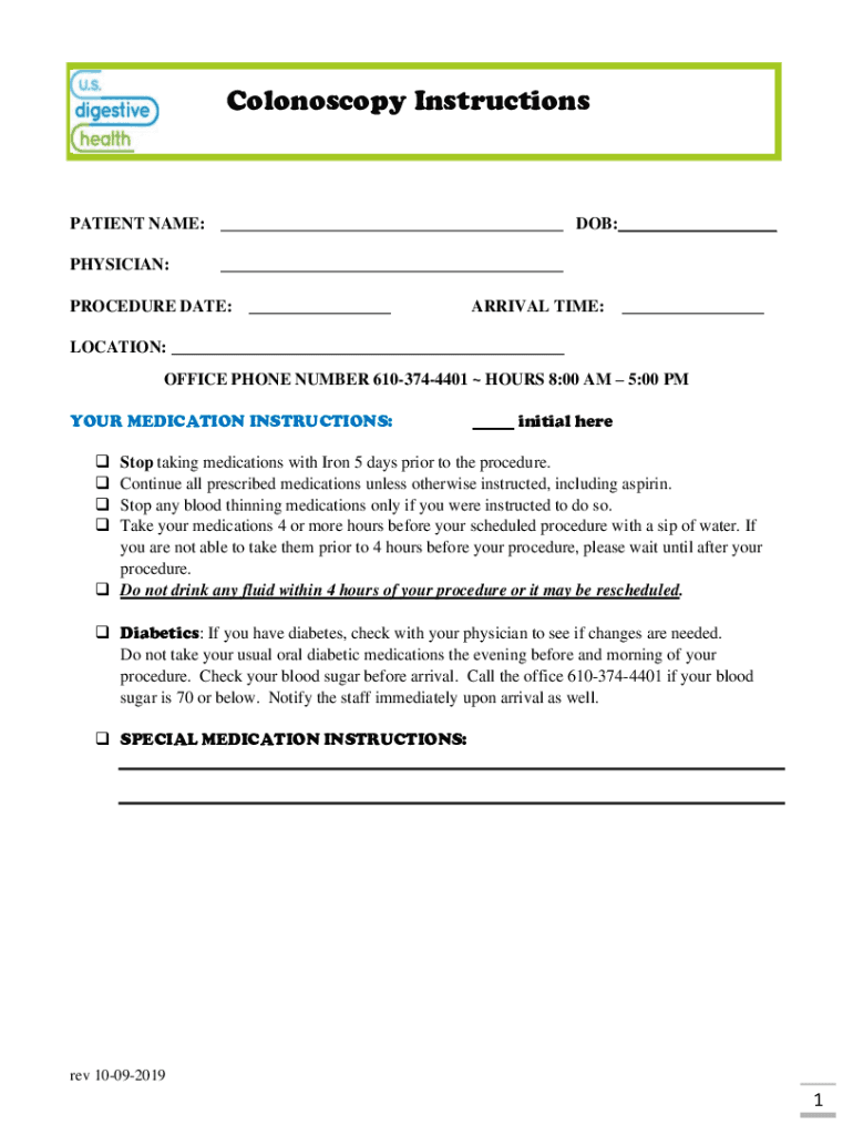 Fillable Online 2 Day (Magnesium Citrate/MiraLax) Preparation Fax Email