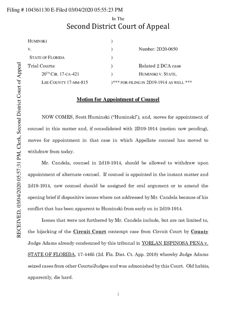 Fillable Online eDCA Second District Court of Appeal Fax Email Print
