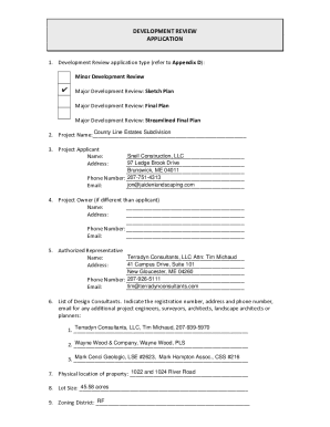 Brunswick Planning Board Agenda