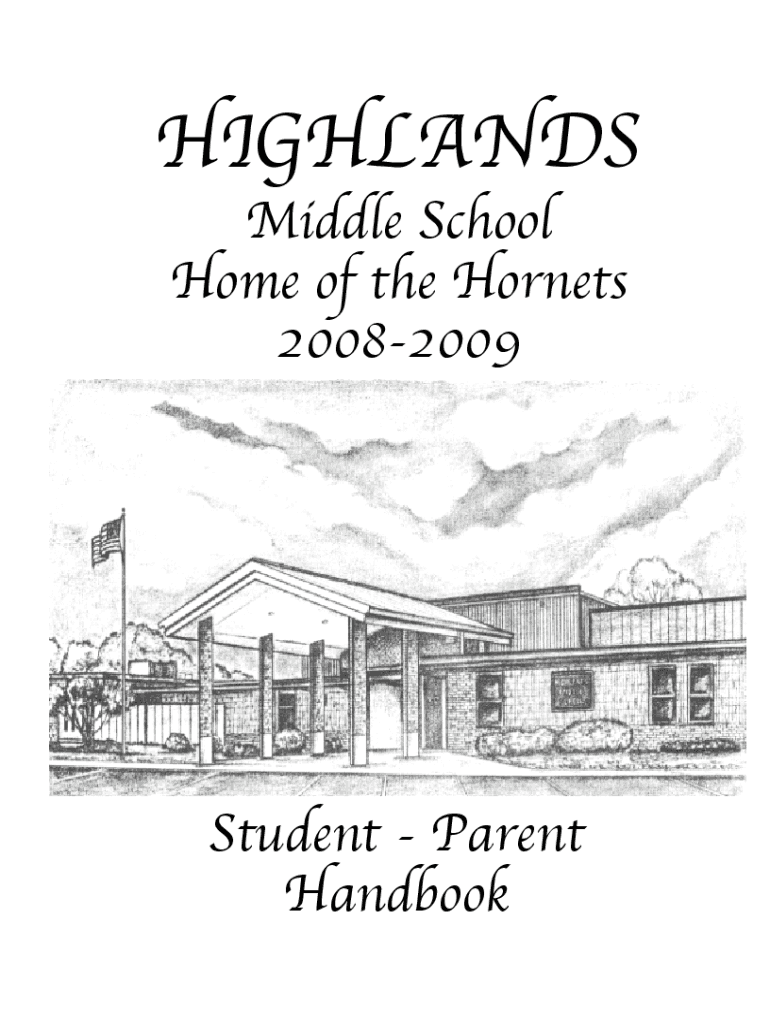Fillable Online xbox district106 HIGHLAND MIDDLE SCHOOL PARENT/STUDENT