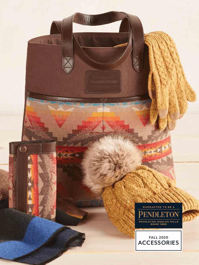 Fillable Online Pendleton Twin Wool Camp Blanket with Leather Carrier