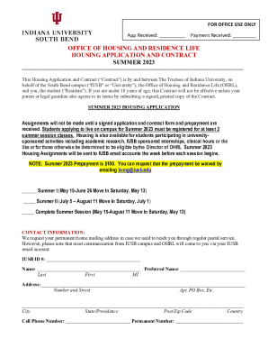 Fillable Online Housing Application Process Residence Life Fax Email Fillable Online Housing Application Process Residence Life Fax Email