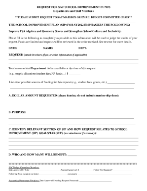 SAC/SIP / School Advisory Council &amp;amp; School Improvement ...