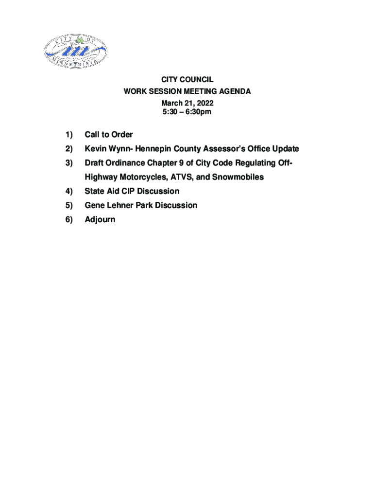 Fillable Online Hennepin County Assessor's Office Update 3) Draft