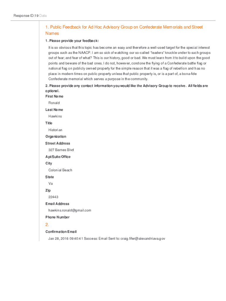 Form preview
