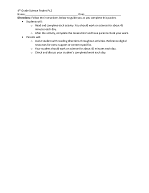 Lesson 1 extra practice make predictions answer key