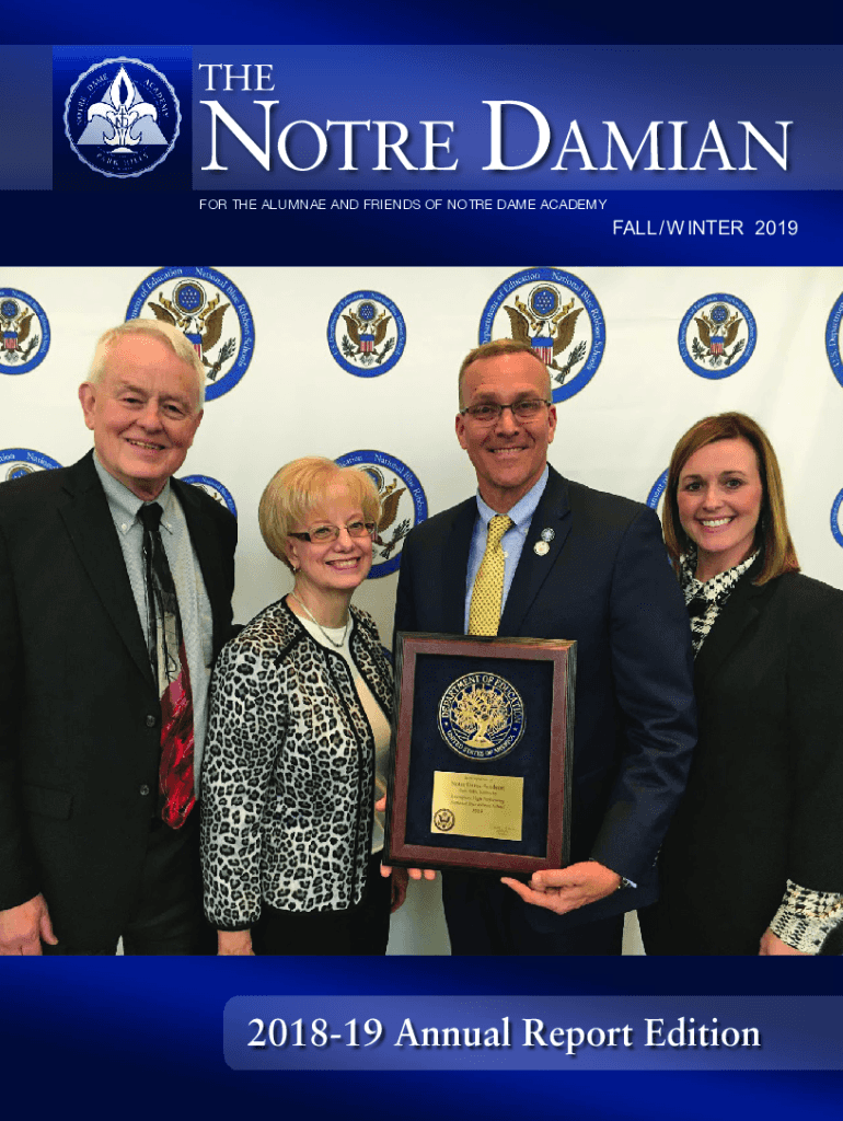 Fillable Online Newsletter Publication The The Notre Damian Fax Email