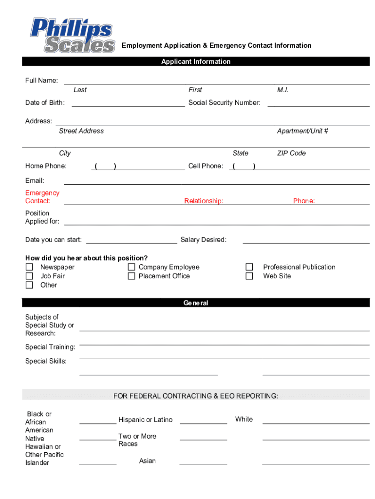 Fillable Online Employment Application Heart of Texas Goodwill