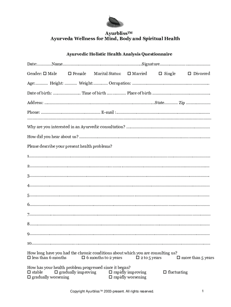 Fillable Online The Top Benefits of an Ayurveda Healing Retreat Fax