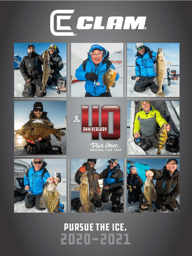 Fillable Online Dave Genz Fish Trap Celebrates 40 YearsBy Clam Outdoors