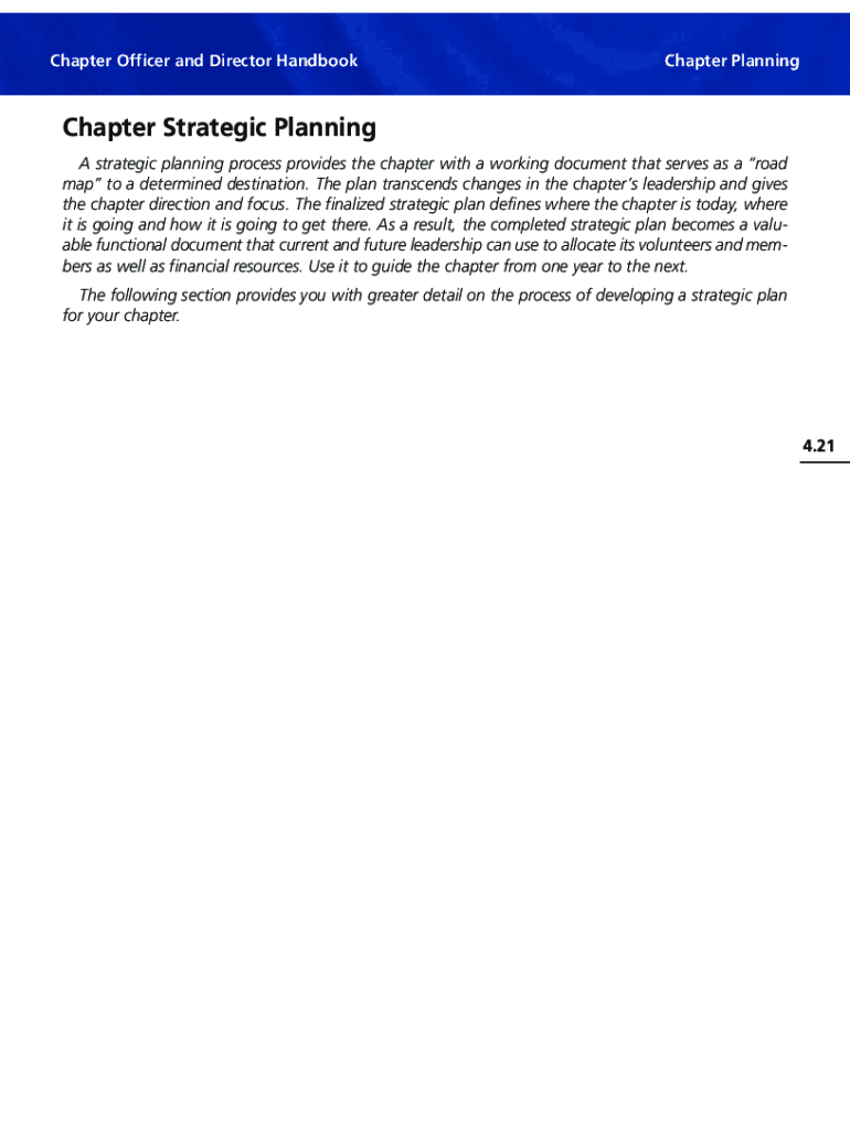 Fillable Online What is Strategic Planning? Definition and Steps Fax Email Print pdfFiller