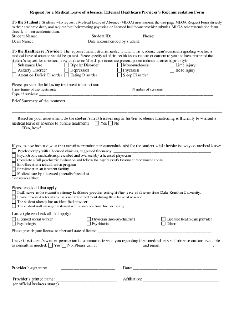Fillable Online Request For A Medical Leave Of Absence Fax Email Print fillable-online-request-for-a-medical-leave-of-absence-fax-email-print