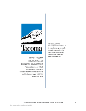 City of Tacoma Community and Economic Development