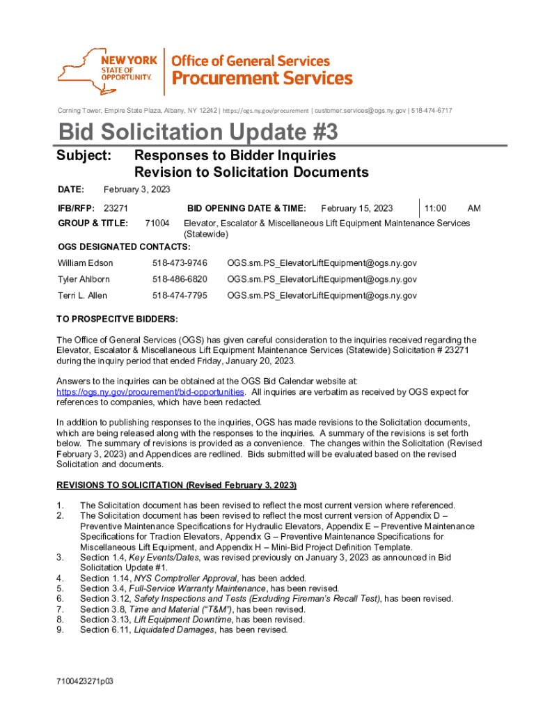 Fillable Online ogs ny NYS OGS Design & Construction Fax Email Print