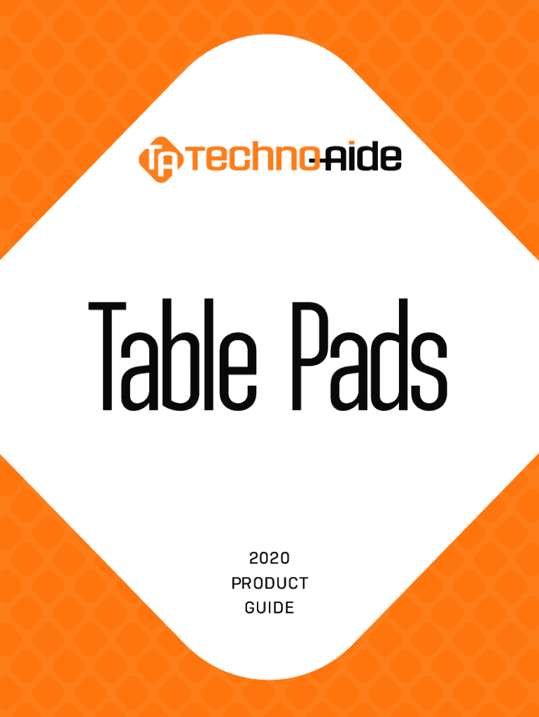 Magnetic Table Pads