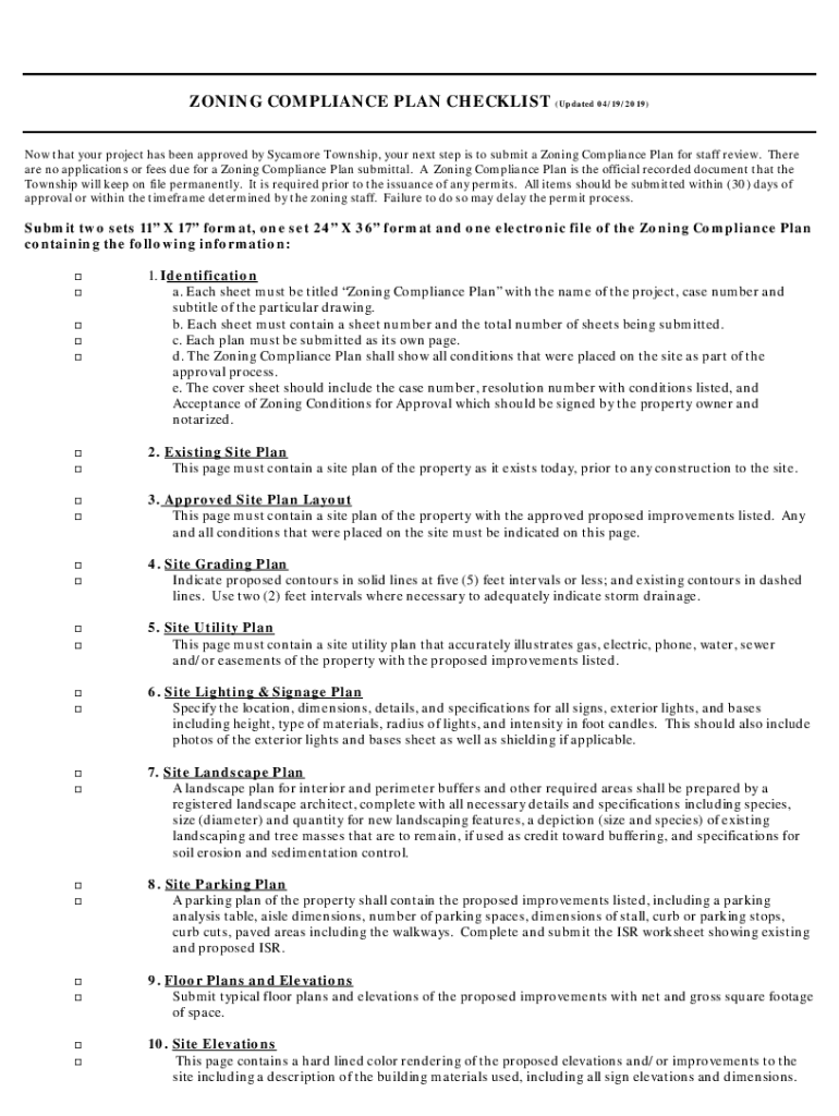 Fillable Online Now that your project has been approved by Sycamore