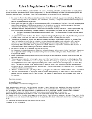 Hall Rental Agreement-2021