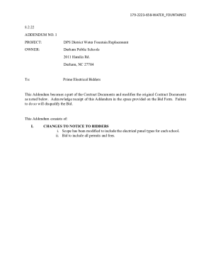 DPS District Water Fountain Replacement OWNER