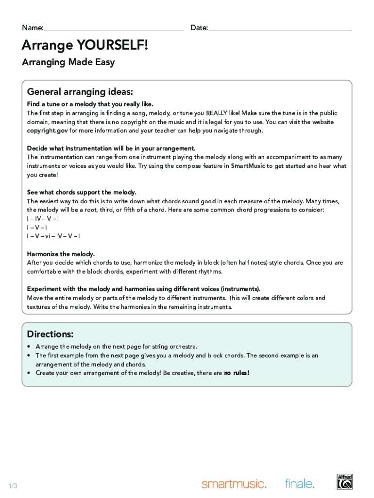 Fillable Online EDM Song Structure Arrange Your Loop into a Full Song